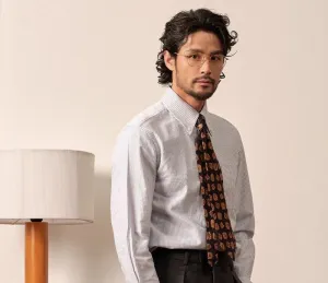 Striped Cotton Oxford Shirt