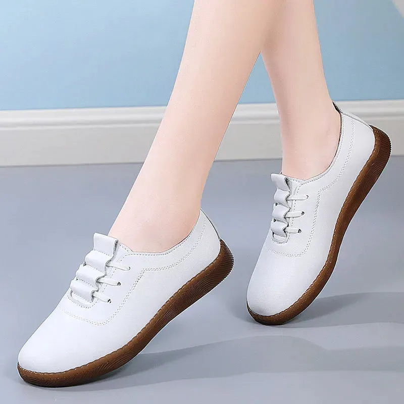 Summer Women Flat Shoes Fashion Hollow Women Sneakers Breathable Slip on Women Casual Shoes Lightweight Loafers Zapatos Mujer