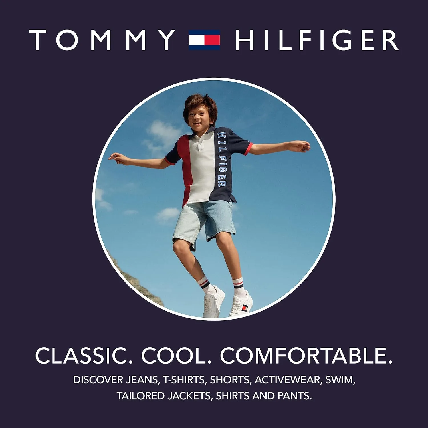 Tommy Hilfiger Boy's Short Sleeve Woven Button-down Shirt