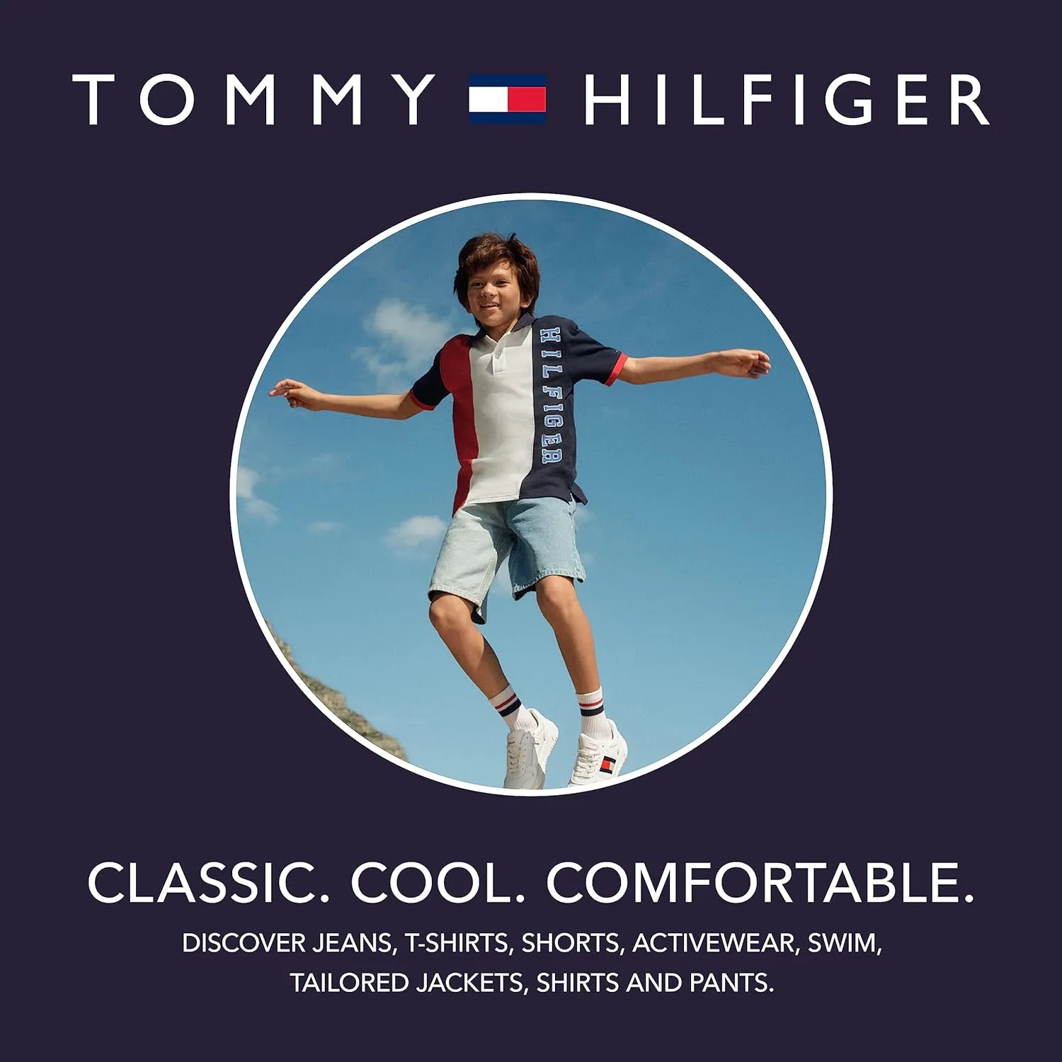 Tommy Hilfiger Boy's Short Sleeve Woven Button-down Shirt