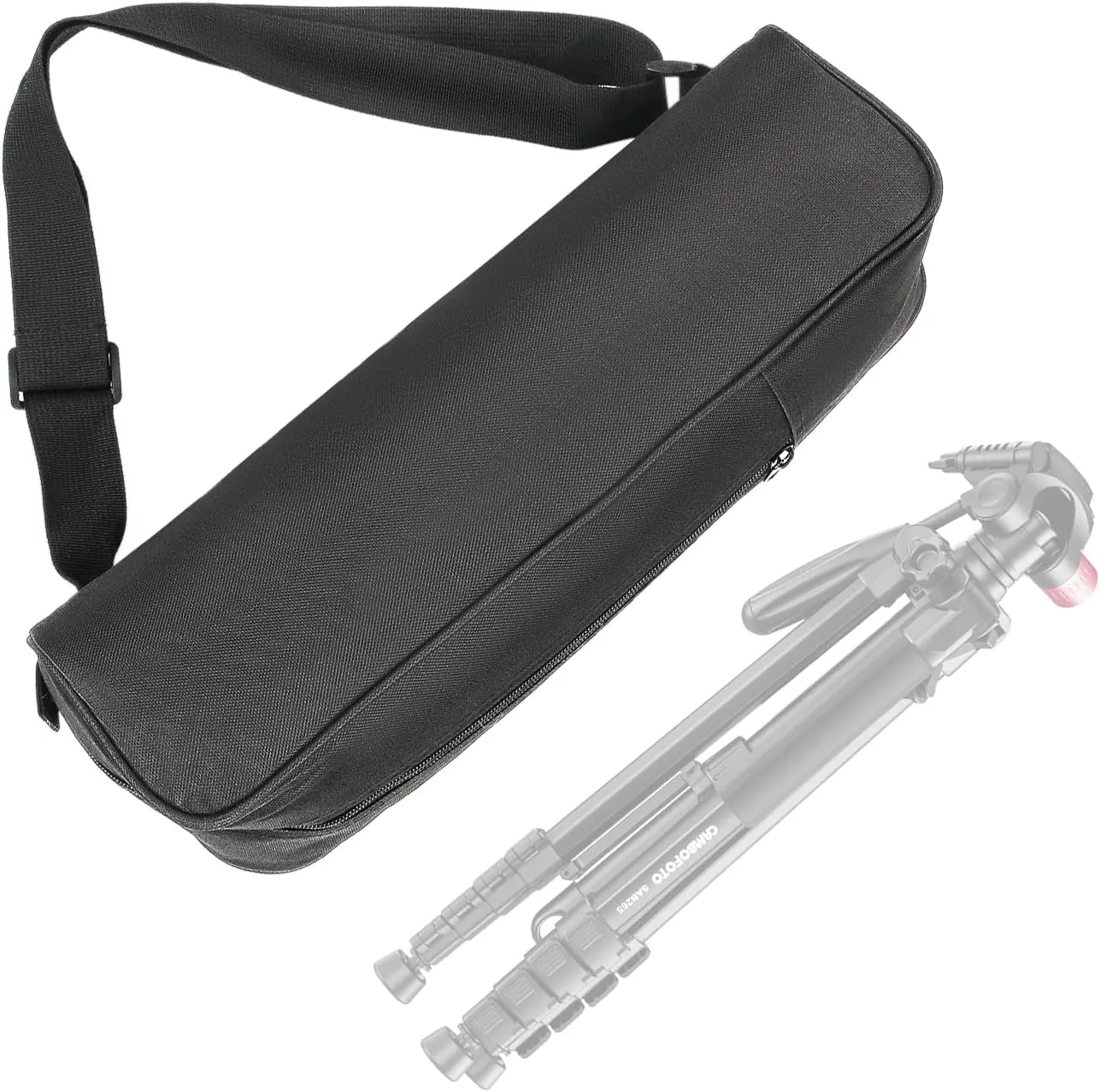 Tripod Carrying Case - 19.69 in x 4.33 in x 4.72 in - 600D Oxford Tripod Carrying Case Bag with Strap for Light Stands, Boom Stand, Tripod