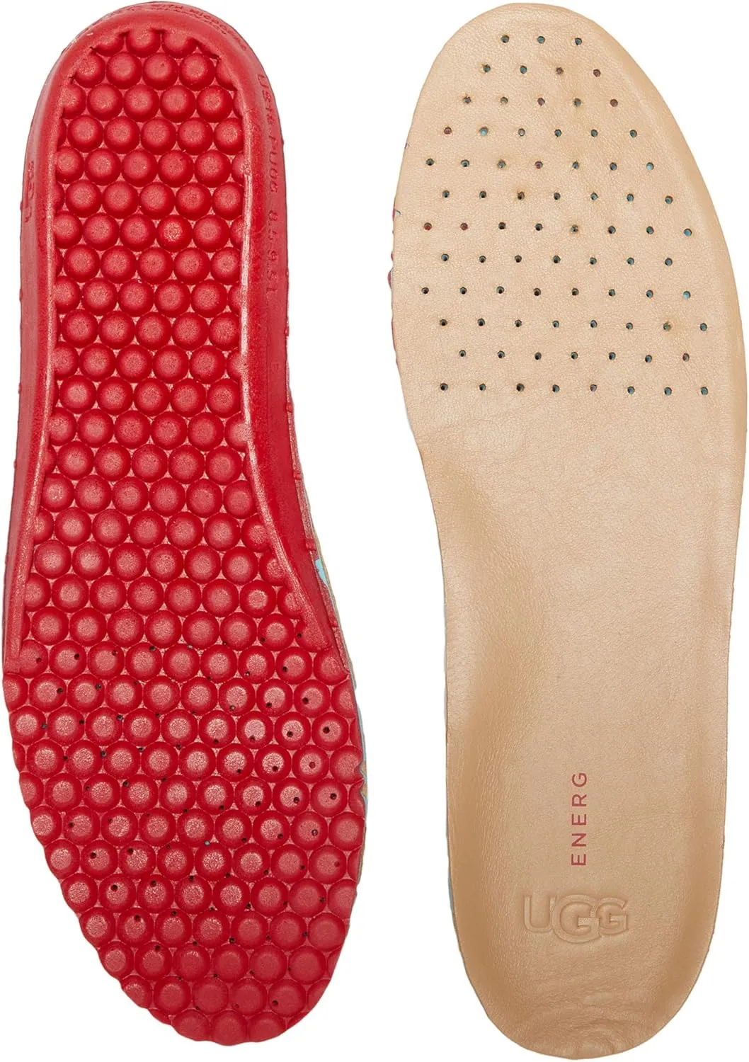UGG Men's Premium Leather Insole Shoe_Insert, Natural, 09