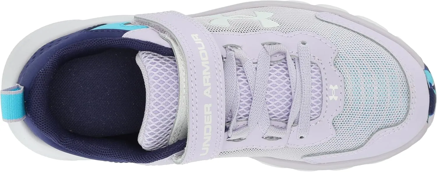 Under Armour Girl's Pre-School Assert 9 Alternate Closure Running Shoe
