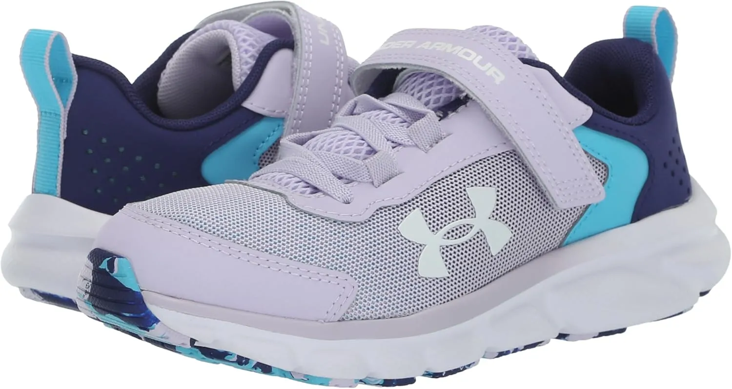 Under Armour Girl's Pre-School Assert 9 Alternate Closure Running Shoe