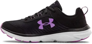 Under Armour Women's Charged Assert 8 Running Shoe, Black (007)/White, 9