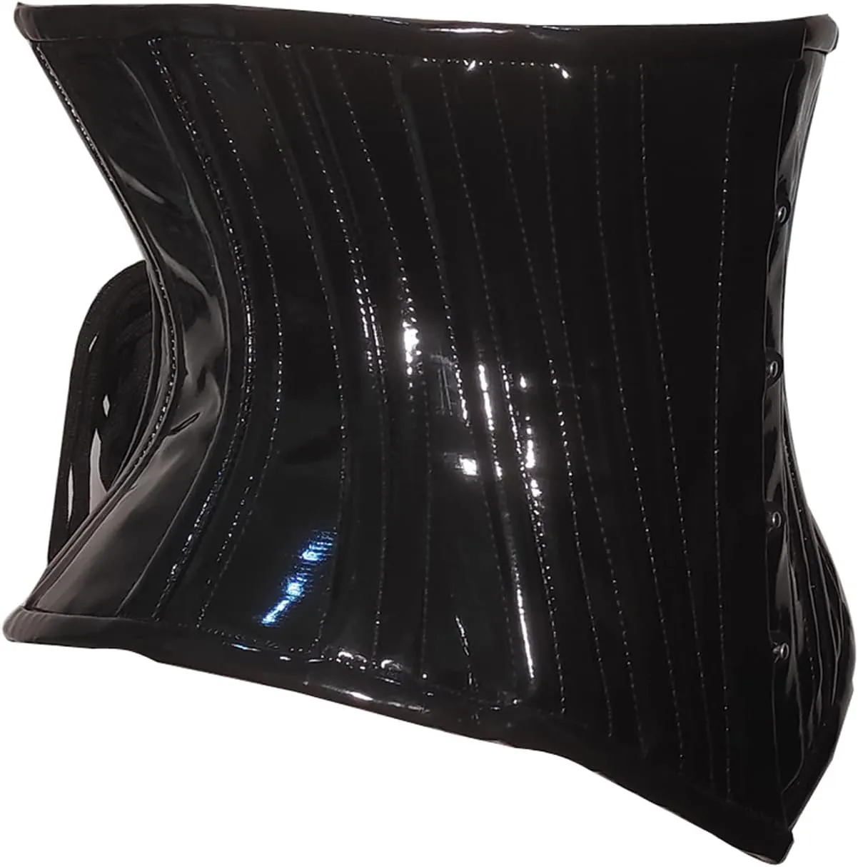 Underbust Corset Steel Boned PVC Heavy duty waist trainer, Hourglass Body Shaper Corset C18PD