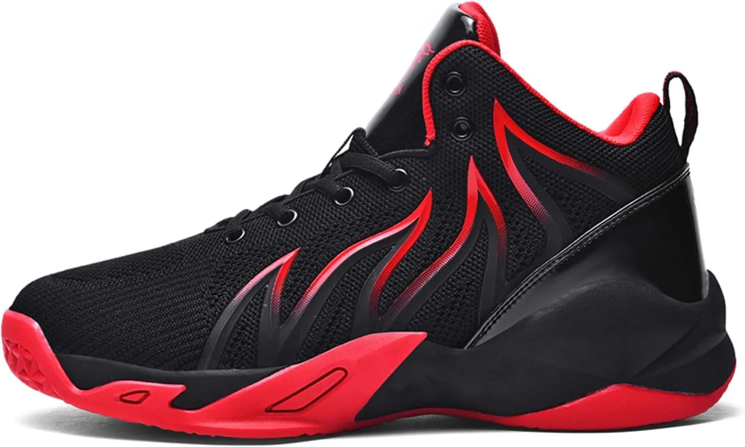 Unisex Adult Basketball Shoes Arch Support Sneakers Anti Slip Breathable Comfortable High Top Sports Running Walking Tennis Shoes