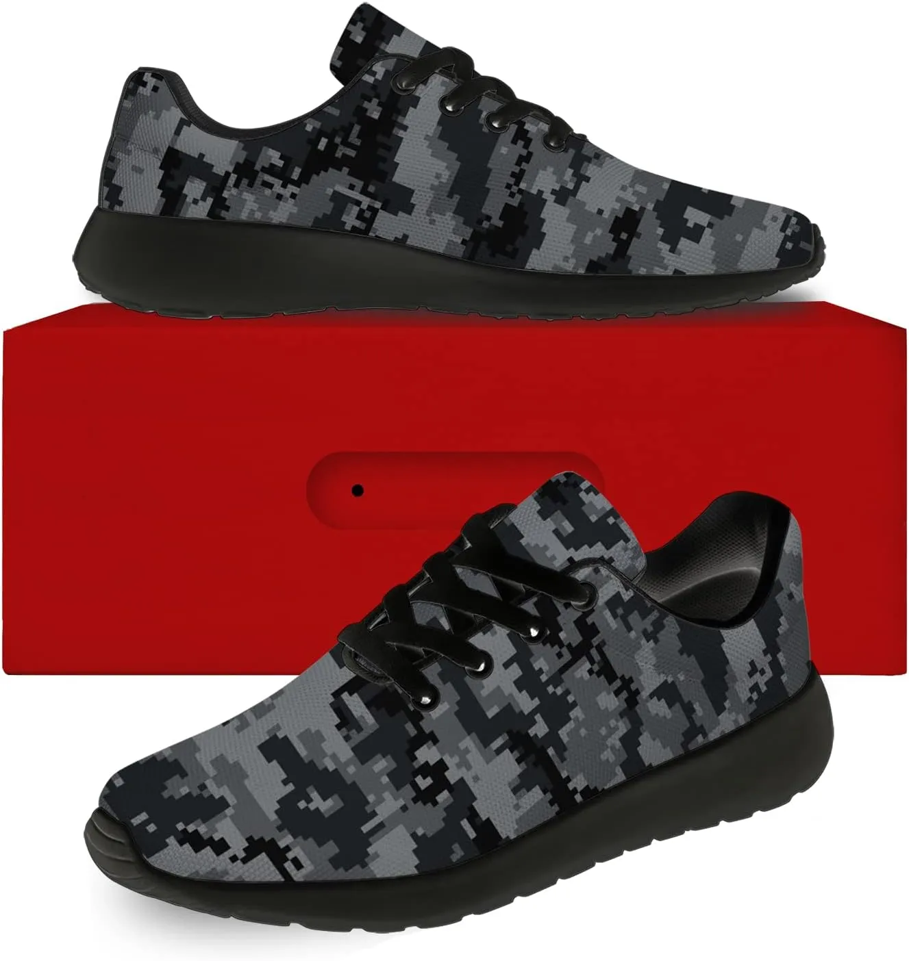 Unisex Camouflage Sneakers for Women & Men, Breathable & Lightweight, All Occasions