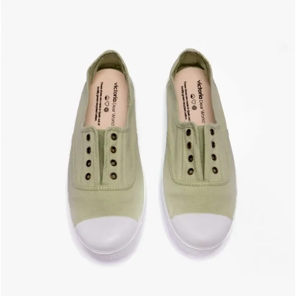 Victoria 1915 INGLESA DREC Womens Canvas Pumps Wasabi