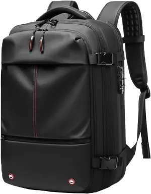 Voyagevac Backpack, 2025 Upgraded 60l Expandable Backpack with Vacuum Compression (Black 1.0)
