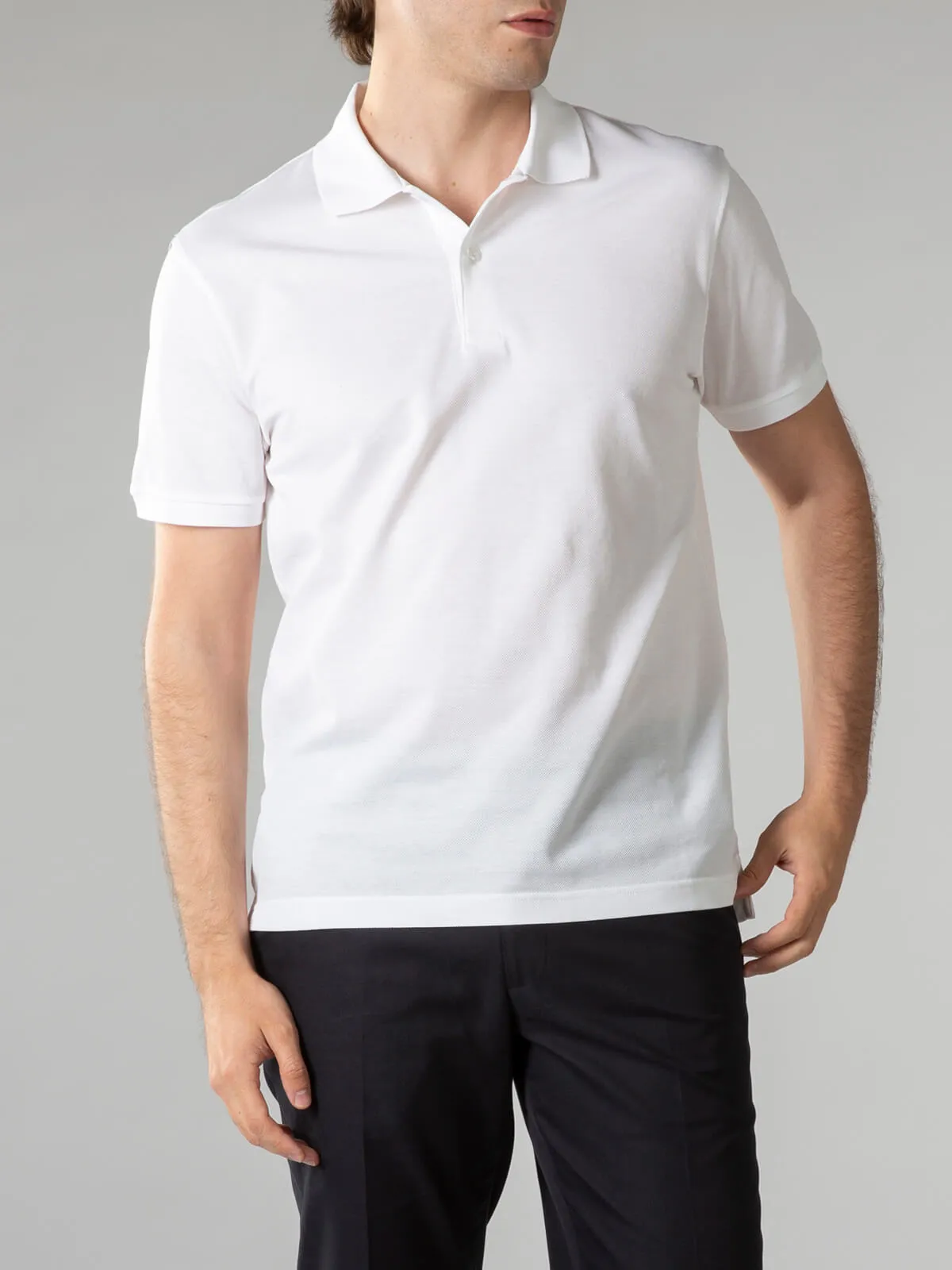 White Polo Shirt