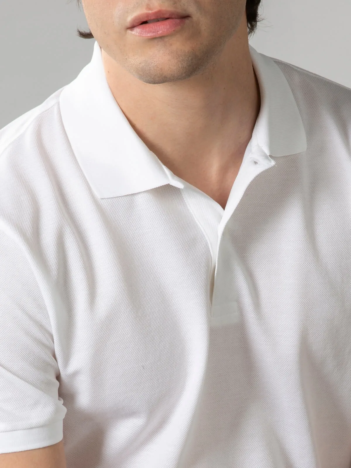 White Polo Shirt