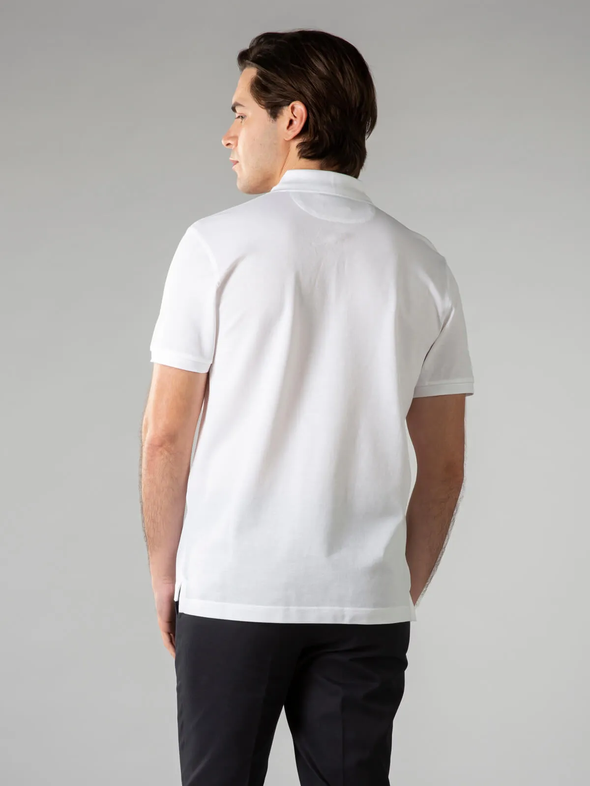 White Polo Shirt