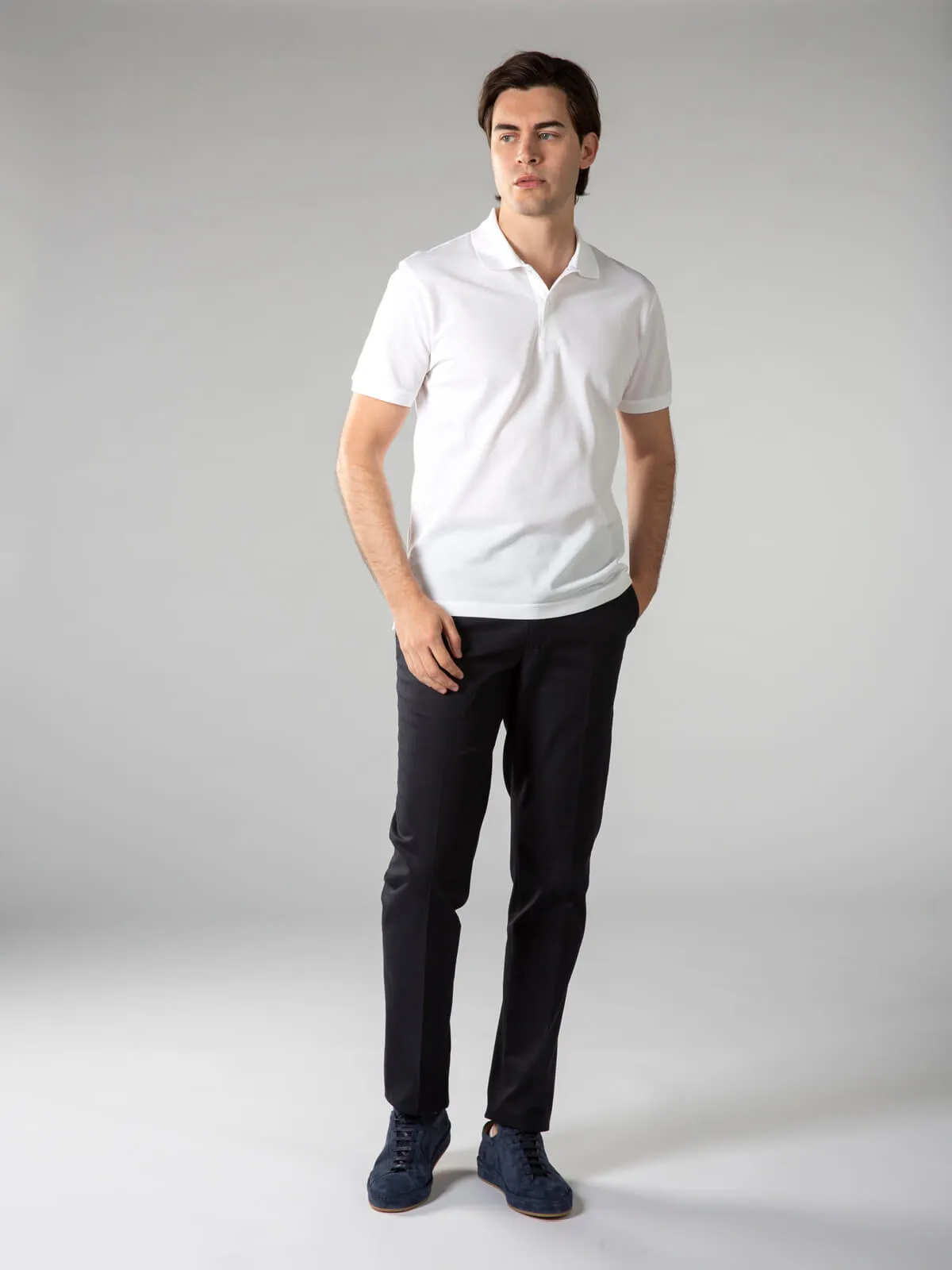 White Polo Shirt