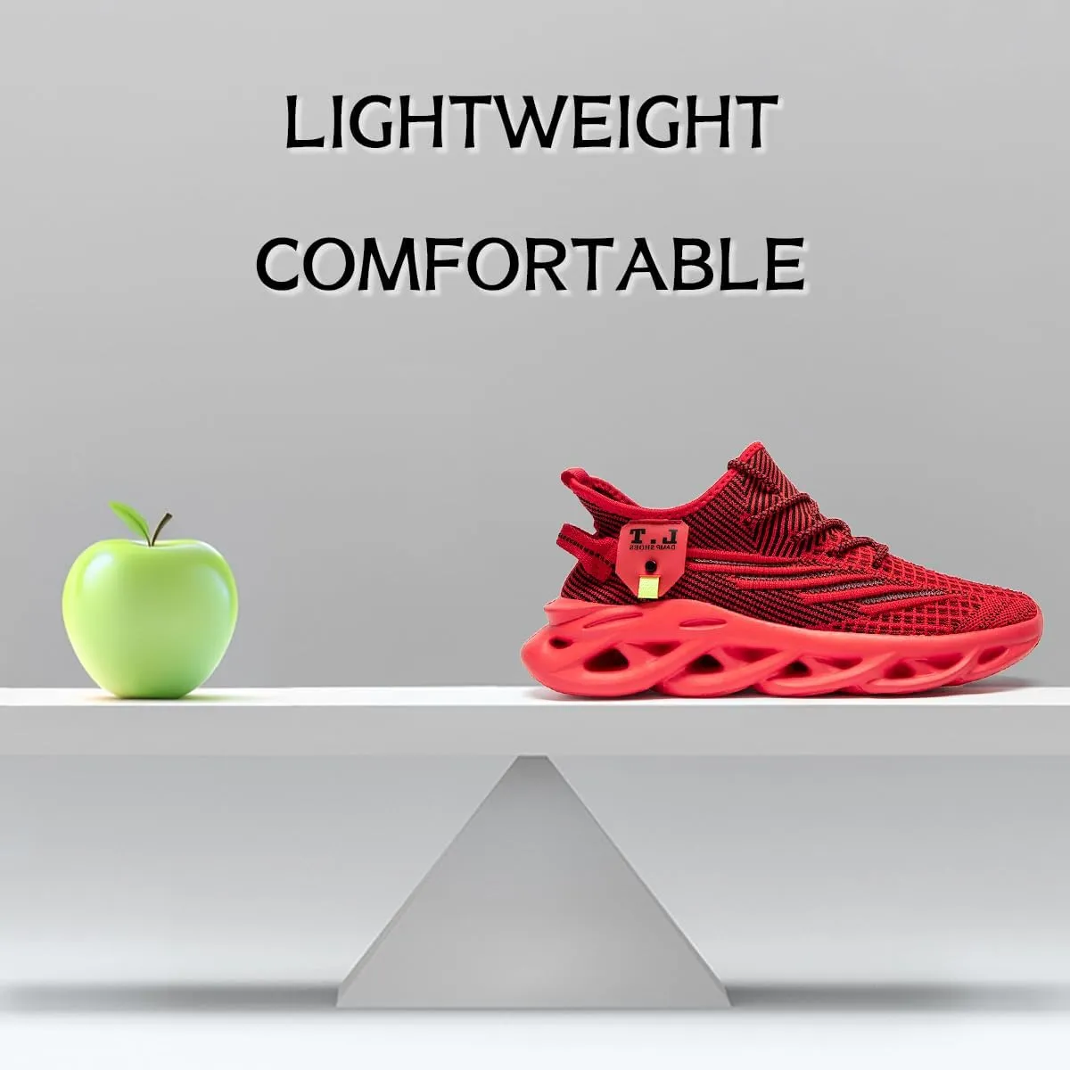 Women Running Shoes Slip On Sneakers Breathable Non-Slip Cushioned Sports Shoes for All-Day Comfort Walking Fitness Jogging with Lightweight EVA Elastic Sole
