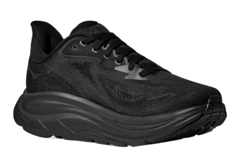 WOMEN'S HOKA CLIFTON 10 | BLACK / BLACK