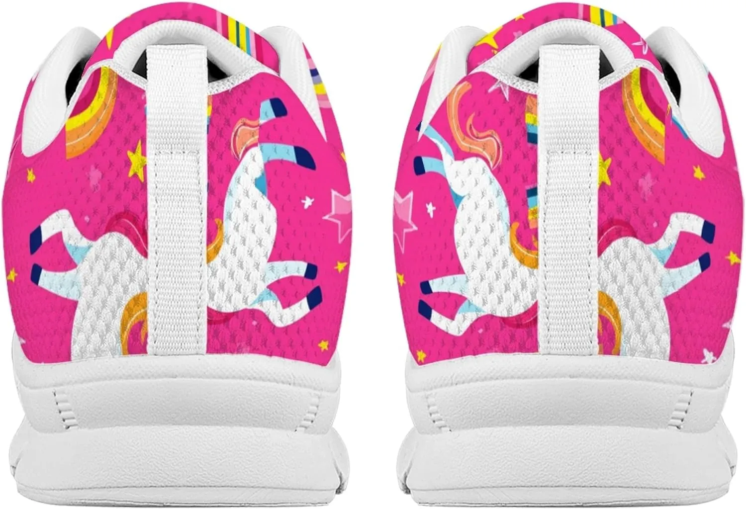 Womens Sports Trainer Shoes Girls Running Causal Travel Sneakers Outdoor Walking Low Heel Lace up Breathable Lightweight Shoe