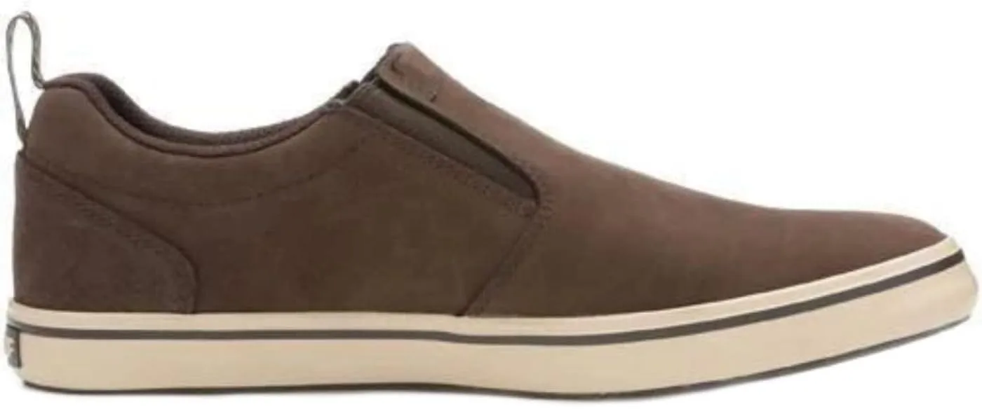 XTRATUF Sharkbyte Men’s Nubuck Leather Deck Shoes, Chocolate (22501-BRN-090)