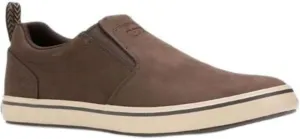 XTRATUF Sharkbyte Men’s Nubuck Leather Deck Shoes, Chocolate (22501-BRN-090)